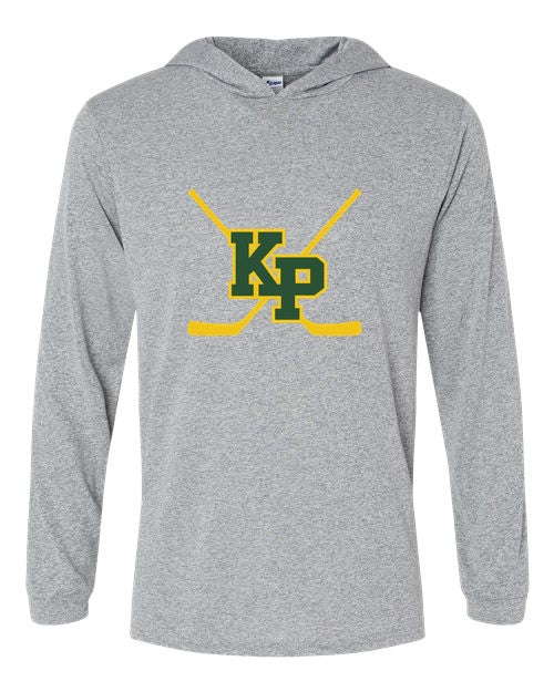 KP HS Hockey Paragon Unisex Bahama Performance Hooded Long Sleeve T-Shirt