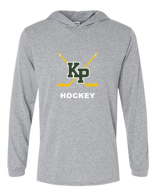KP HS Hockey Paragon Unisex Bahama Performance Hooded Long Sleeve T-Shirt
