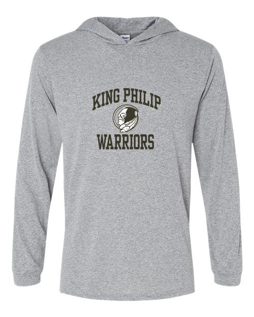 KP HS Hockey Paragon Unisex Bahama Performance Hooded Long Sleeve T-Shirt