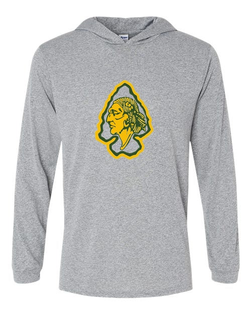 KP HS Hockey Paragon Unisex Bahama Performance Hooded Long Sleeve T-Shirt