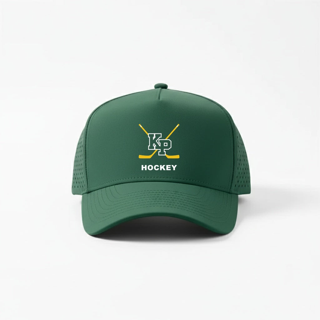 KP HS Hockey Foremost Laser Perforated 5 Panel Performance Snapback Golf Hat