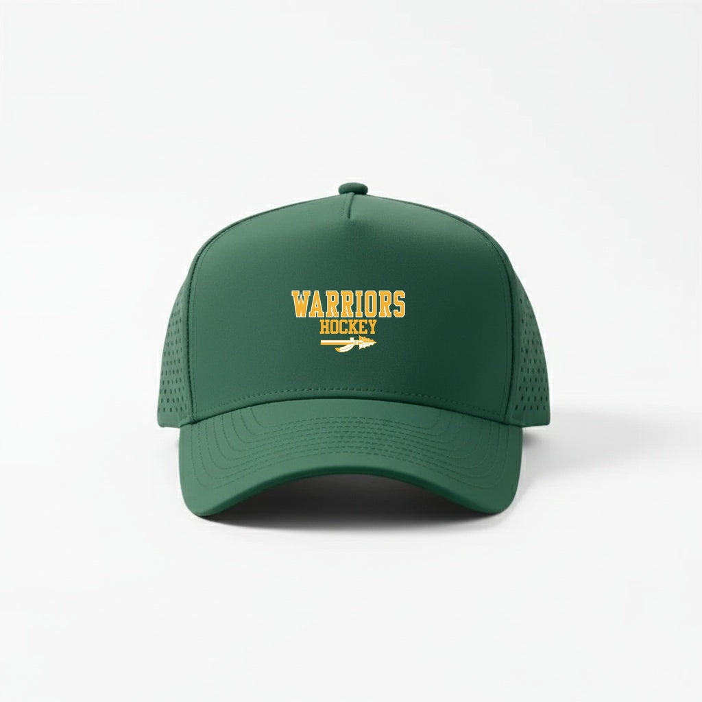 KP HS Hockey Foremost Laser Perforated 5 Panel Performance Snapback Golf Hat