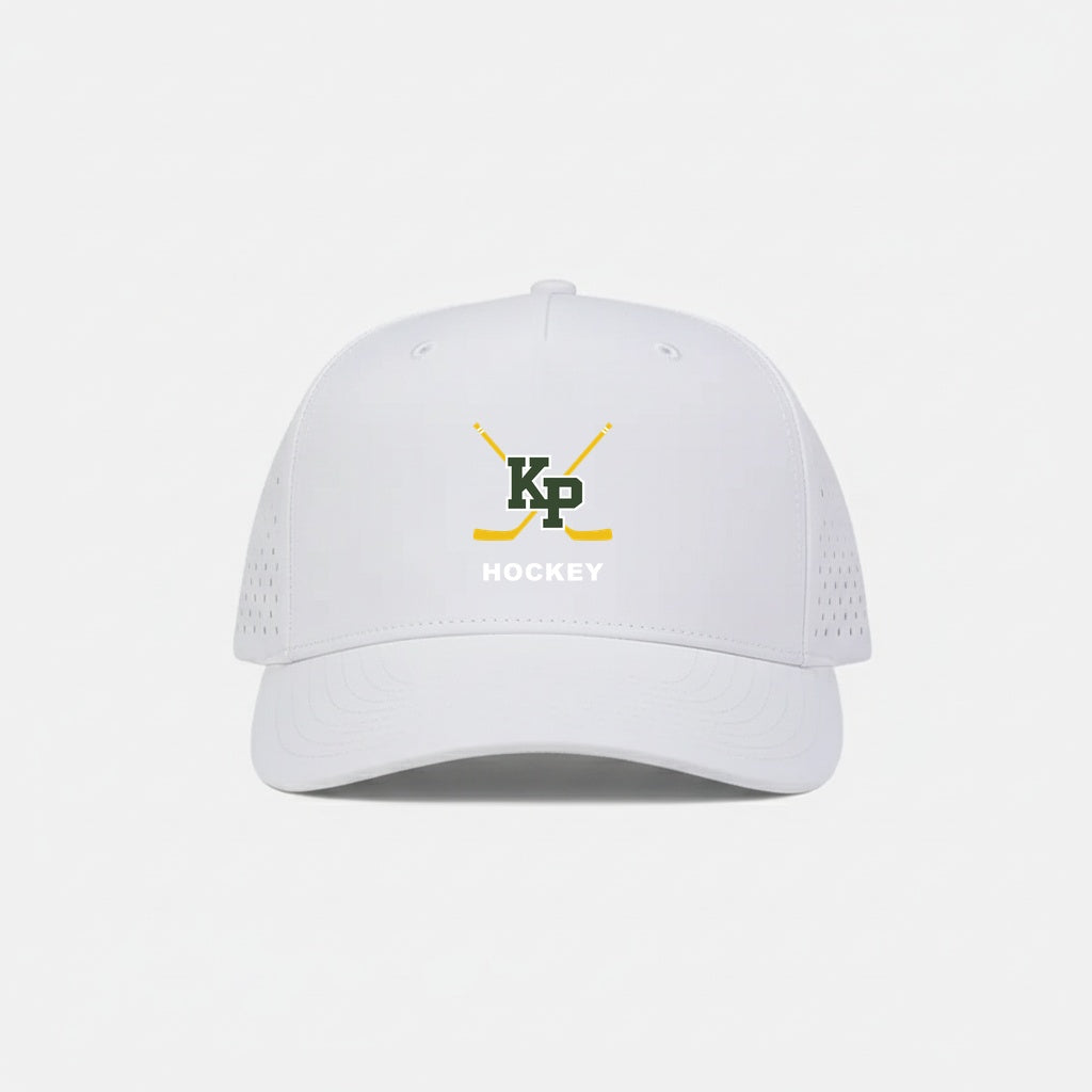 KP HS Hockey Foremost Laser Perforated 5 Panel Performance Snapback Golf Hat