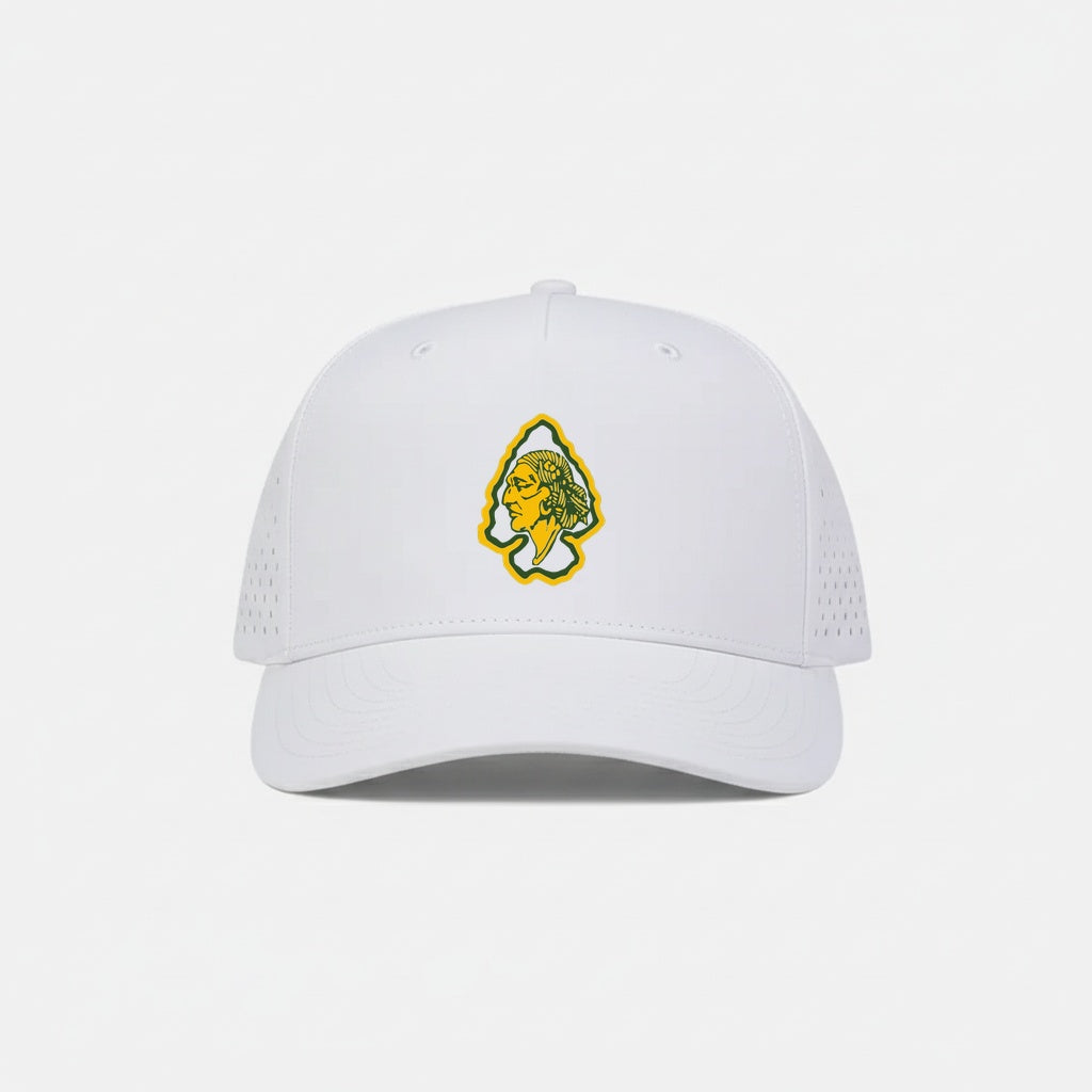 KP HS Hockey Foremost Laser Perforated 5 Panel Performance Snapback Golf Hat