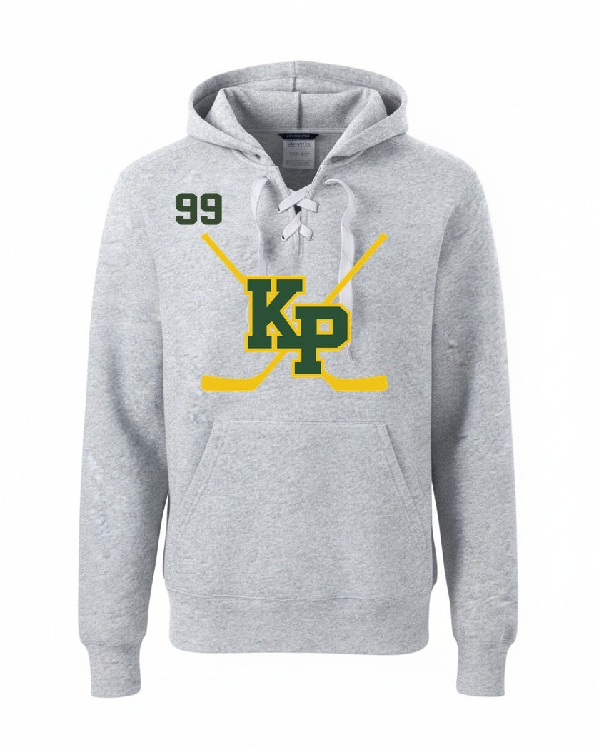 KP HS Hockey Sport-Tek® Lace Up Pullover Hooded Sweatshirt