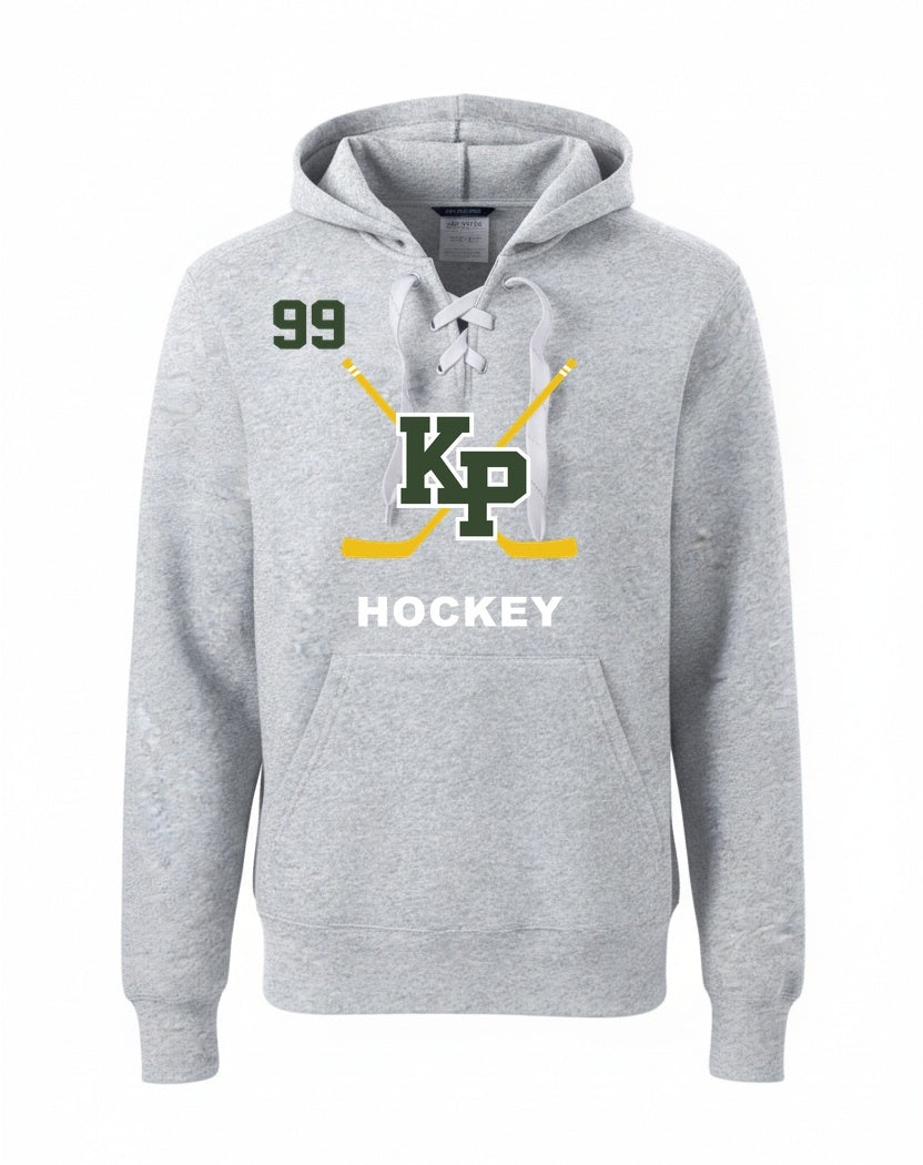 KP HS Hockey Sport-Tek® Lace Up Pullover Hooded Sweatshirt